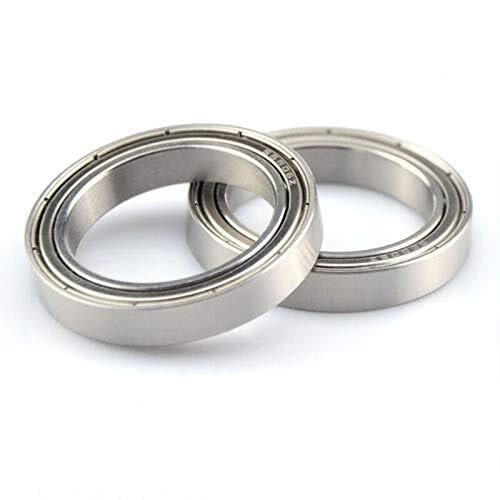 BRDI04000 Rodamientos 50 piezas/100 Piezas rodamiento 6803ZZ 17x26x5 rodamientos rígidos de Bolas de Pared Delgada Blindados 6803-2Z 6803Z 61803 ZZ 17x26x5 mm(50pcs)