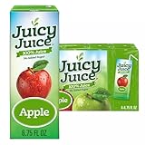 Juicy Juice Apple Juice Single Serve Slim, 54 Fluid Ounce, 8 Per Pack - 4 Packs Per Case