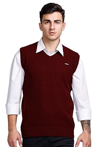 Image of GODFREY Half Sweater for Man Winter Pullover - Sleeveless Men Sweaters