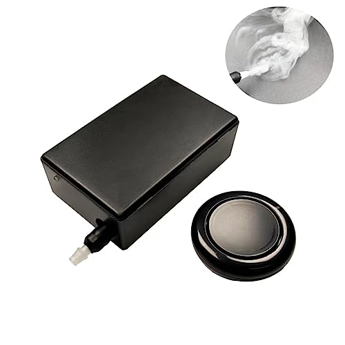 Whataval Mini Fogger Machine Foggy Smoke Maker Remote Control Large Volume Generator Kit For Photography Cosplay Creation Airflow Testing cover