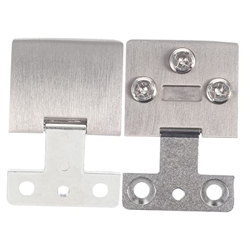 SEWOART 2pcs Glass Clip Gate Hinge Cabinet Doors Unfinished Door Hinge Clamp Shower Door Hinges Drawer Hinges Mobile Home Door Hinges Glass Door Hinge Clip Zinc Alloy Cupboard Door Glass