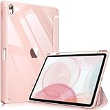 Ya en manzanajugosa.com: Fintie Funda iPad Air 11 Pulgadas 2025(M3) / 2024(M2), Funda iPad Air 5ª Gen(2022)/4ª Gen(2020) 10.9"- Híbrida Delgada Antichoque con Carcasa Trasera Transparente y Soporte para Lápiz - Oro Rosa