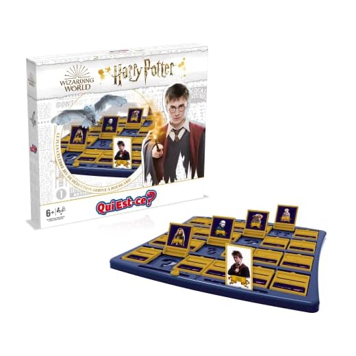 Winning Moves Wer ist Harry Potter – Wer ist Dieses Gesellschaftsspiel – Spiele für Kinder 6+ – Harry Potter Brettspiel – Gesellschaftsspiele für Familie