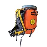 Recreational Barrel Works 60L Orange Barrel and Expedition Harness Package