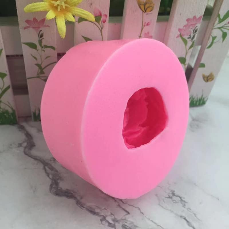 Miniatura 4 de Moldes de silicona de flores de peonía para el día de la madre, para hacer dulces, chocolate, postres, cubitos de hielo, goma, arcilla, yeso,