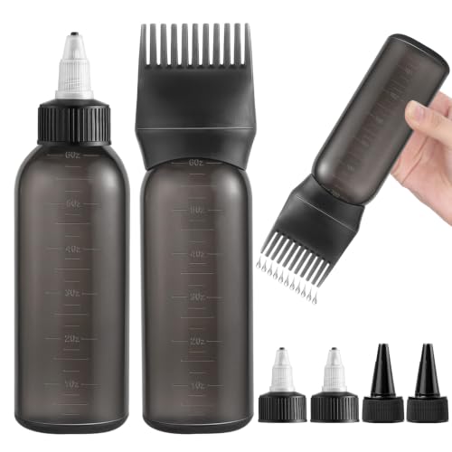 2 Pack Root Comb Applicator Bottle