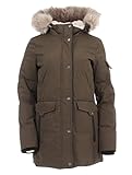 Ralph Lauren Damen Jacke mit Fellkapuze