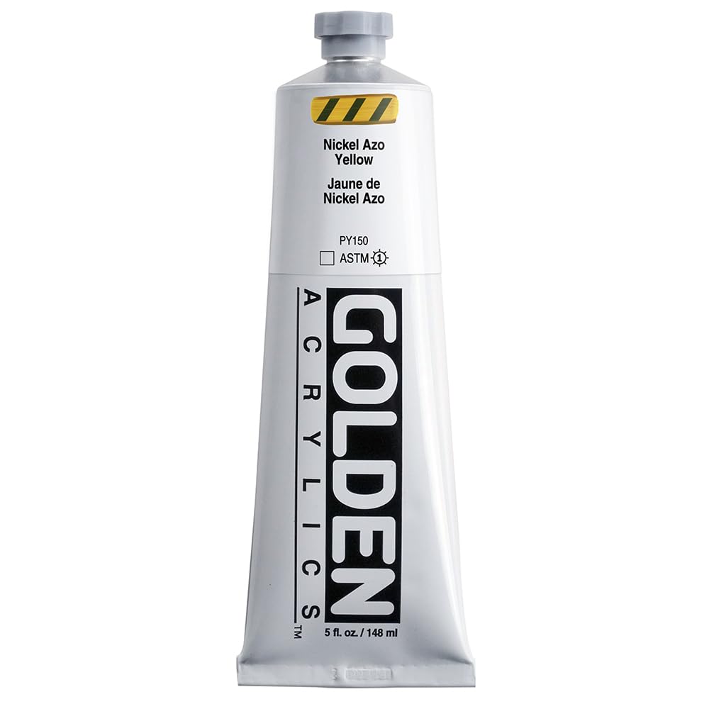 Pro-Art Golden Heavy Body Acrylic Paint 2 oz.-Nickel AZ Yellow