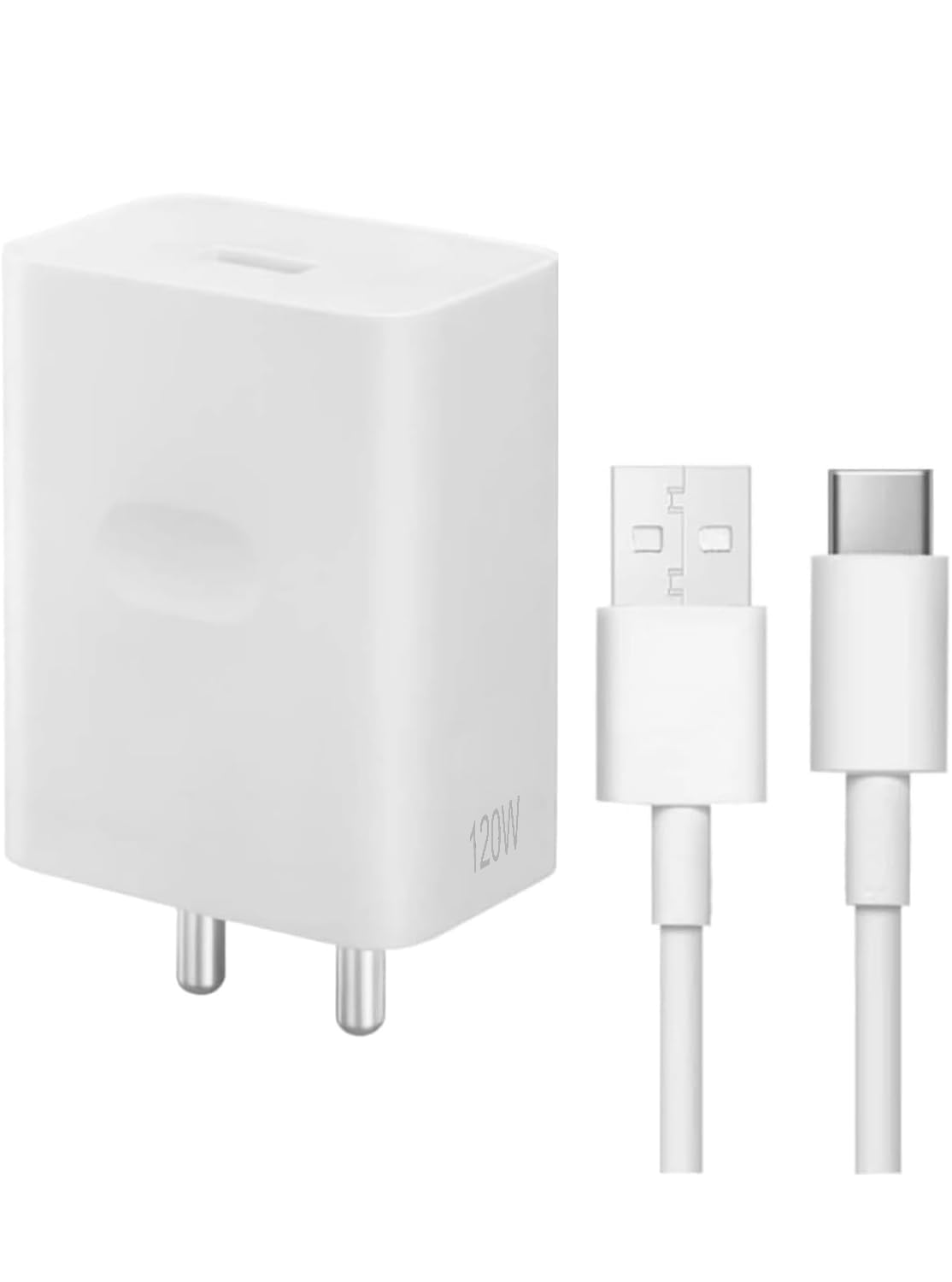 DiHines 120W SuperDart Fast Charger | Adapter with Type-C Cable | Ultra-Fast Charging for Realme GT, GT Neo, GT Master & More