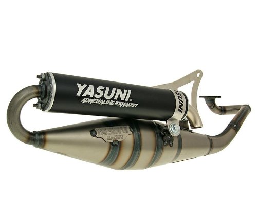 YASUNI SCOOTER Z NERO SCARICO PER MALAGUTI F10 Wap...