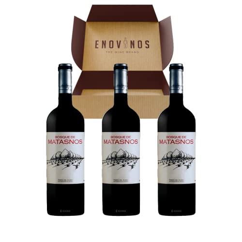 Vino Bosque de Matasnos - 3 x Botella de Vino Tinto 75 cl - Ribera del Duero - Envío 24H - Mejor Selección ENOVINOS