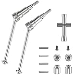 HAIBOXING 1/18 RC Cars Spare Parts Metal Front Universal Shafts & Metal Diff. Cups & Pins & Lock Nut M3 M1884 Apply to 2021 New Version 18859A & 18859 & 18858 & 18868 (M1883 &M1903)