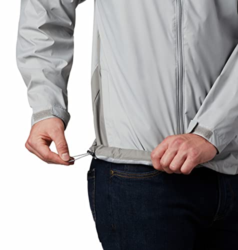 Columbia Men's Glennaker Lake Rain Jacket, Columbia Grey/Boulder, Large #TOP3