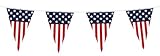 american flag football visor Die Wimpelkette ist einfach zu befestigen und kann auch verlängert werden Mit der weißen Schnur ist Sie unauffällig und der einseitige Druck hat sehr schöne, kräftige Farben