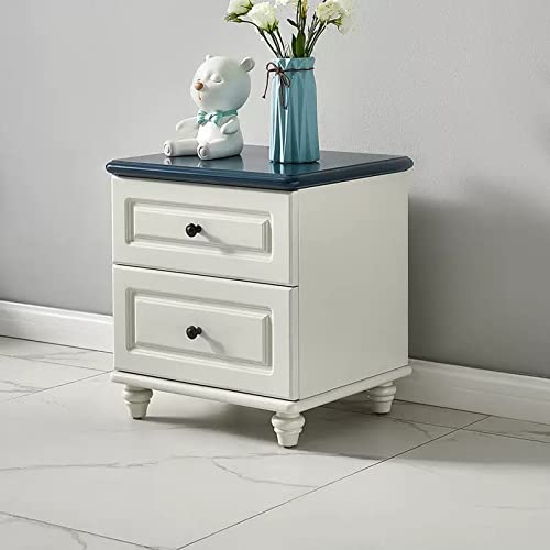 Table de chevet en bois blanc aux finitions soignées - 4