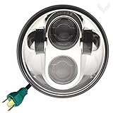 Eagle Lights 8900C 5 3/4' Headlight for Harley Davidson and Indian Motorcycles - Generation II/Chrome Kit