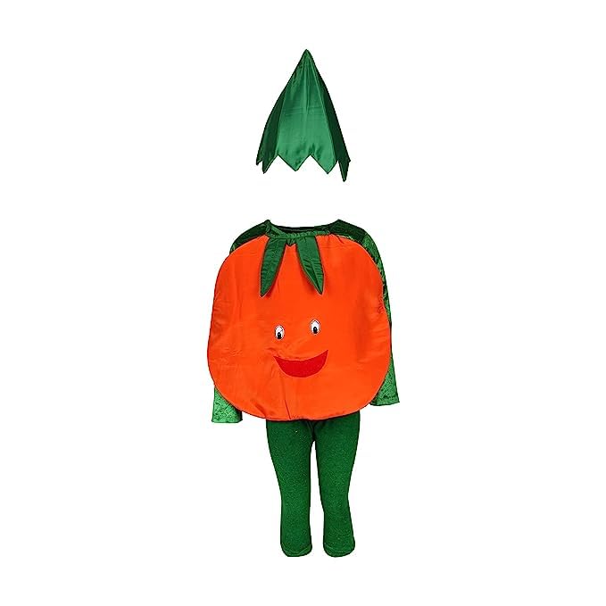 Dindo point Kids Orange fruit with jumsuit Fancy Dress & Costume school function (2-4 year) (B0C9JQTD28) Amazon Price History, Amazon Price Tracker