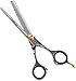 Utopia Care Professional Barber Thinning Texturing Scissors Comfort Grip Triple Ring with Adjustable Tension and Finger Inserts Professional Grade Texturizing Scissors