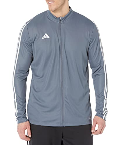 adidas Jaqueta masculina Tiro 23 League Training, Team Onix Cinza, 3G