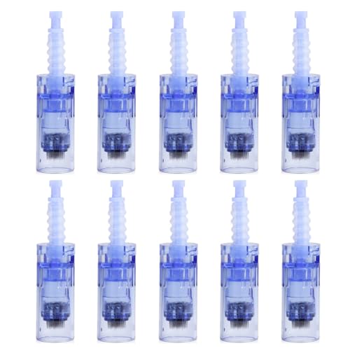 Microneedling Pen Cartridges for Dr Pen Microneedle Machine A6 N2 M5 M7 at Home Use (36 Pin 10 PCS) 0.25 mm
