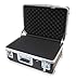 Heavy-Duty ATA Case with Recessed Hardware in Black: 14.5 x 20.5 x 10.5 Wheel Option: With Wheels