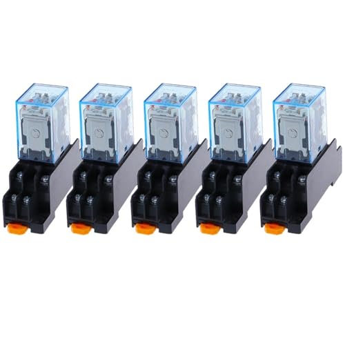 Relais industriel MY2NJ 24V AC mini relais inverseur 8 broches HH52P miniature