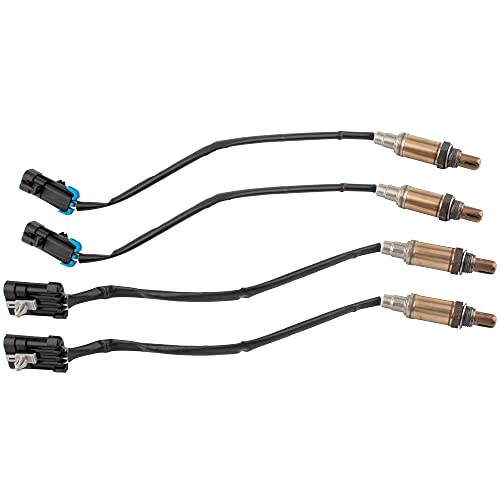 BOXI 4pcs Sensor de Oxígeno O2 Compatible Chevy GMC 1996-2002