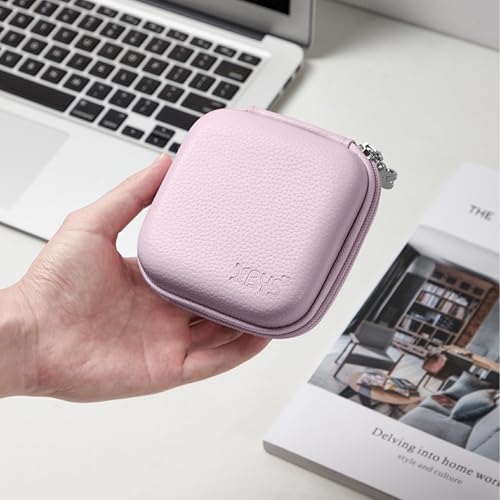 Linpr Organizador de Cargador para MacBook - Bolsa Organizadora para Dispositivos Electrónicos Portátiles, Accesorios de Viaje Utiles para MacBook, Cables USB y Baterías(Púrpura,M) - imagen 6