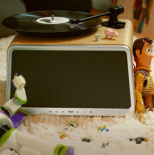 WENQJ Music Box Record Player, Vintage Turntable Bluetooth Vinyl Player LP Record Bluetooth Sound Player Gramophone… - Les Beatles, Paul McCartney, John Lennon, RIngo Starr, George Harrison WENQJ Music Box Record Player, Vintage Turntable Bluetooth Vinyl Player LP Record Bluetooth Sound Player Gramophone… – Image 4