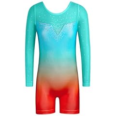 Sleeved Sequin Cyanorange