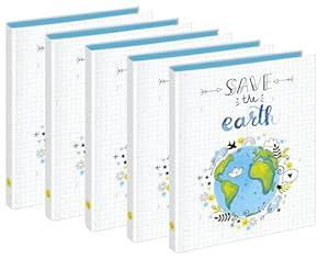 Veloflex 1151981 Save the Earth D-Ringordner 5er