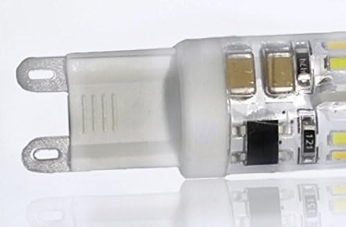 (6-PACK)G9 Dimmable Base LED Light Bulb Lamp 5 Watt 120V WARM White Replacement to 40W halogen Bulb.