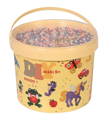 Perles midi HAMA Colour Mix 58 pour réaliser 10 000 mosaïques