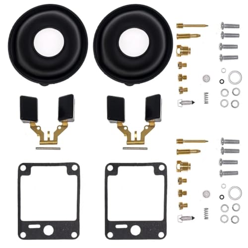 Kit réparation carburateur avec joints haute étanchéité pour moto Yamaha XV1100 Virago