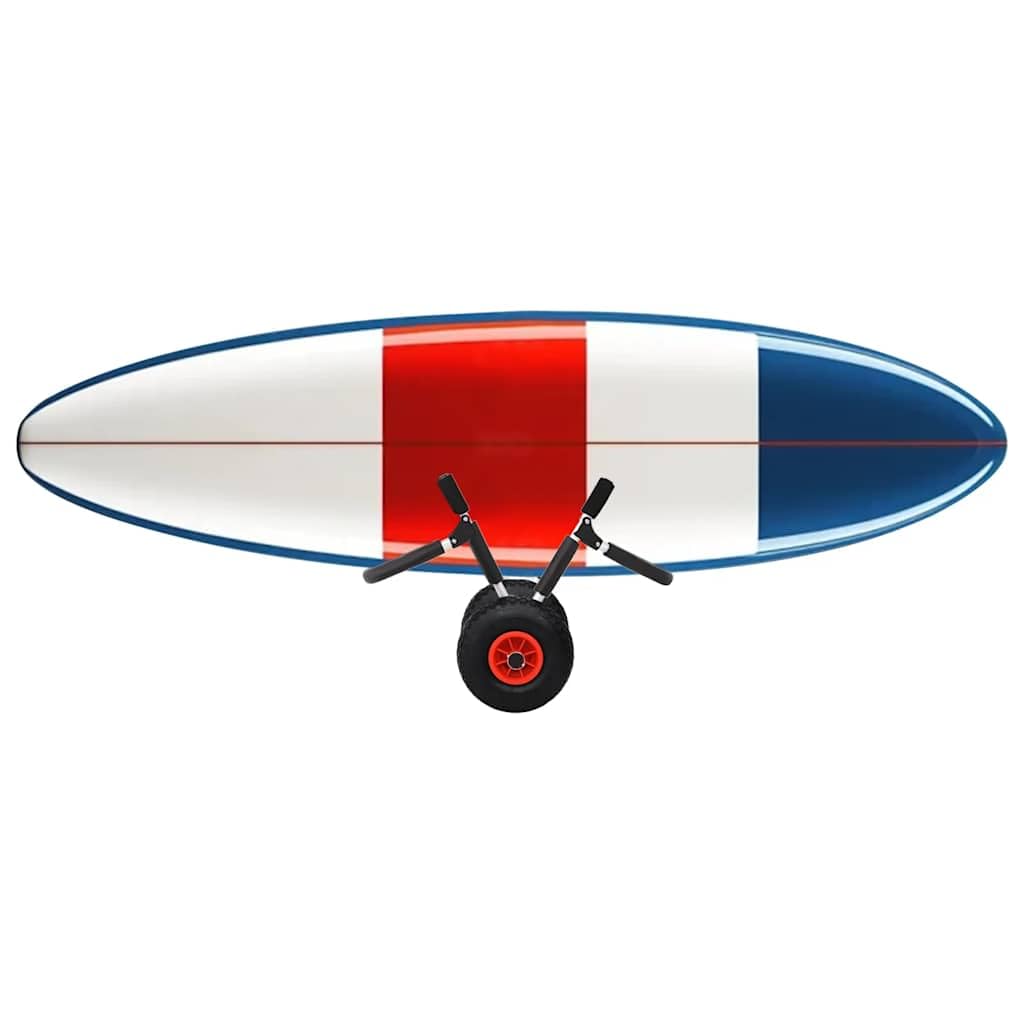 vidaXL 1/2x Chariot pour Kayak Roulant Transport Bateau Canoë Pare-Chocs