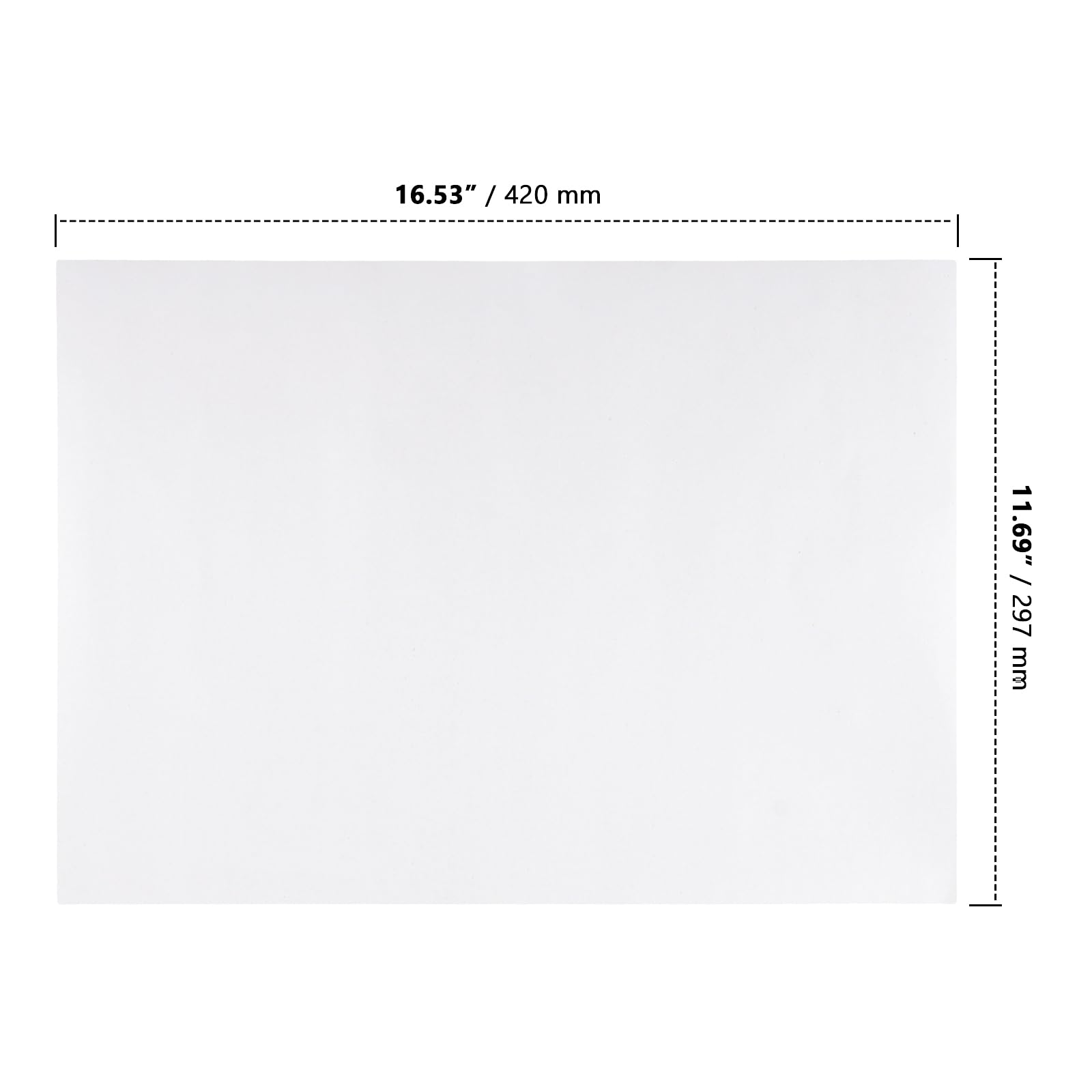 ZOENHOU Lot de 300 feuilles de papier d'emballage A3 42 x 29,7 cm - Blanc - Avec papier d'impression de journal indéchirable de 36 g/m² - Pour déménagement, transport, projets de bricolage - Papier de