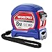 Produktbild WORKPRO Maßband 8m, 25mm Bandmaß professionell einziehbar, Massband metall mit Lanyard, Metallgürtelclip und Feststeller