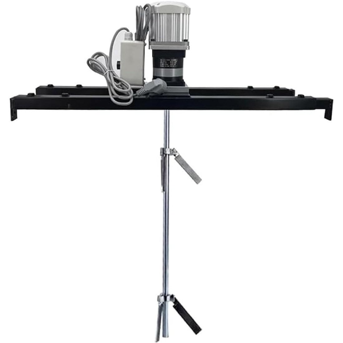Agitateur électrique pour Réservoir IBC, Agitateur électrique IBC Agitato IBC 1000l, Vitesse : 0-2500 TR/Min, Hélice Pliante avec Support, Agitateur De Peinture,B