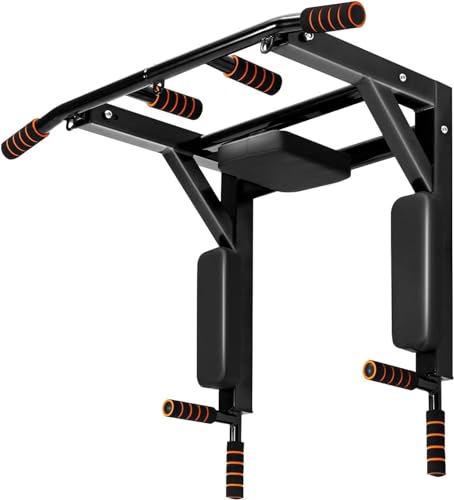 Trintion 4 in 1 Klimmzugstange zur Wandmontage Klimmzugstangen...