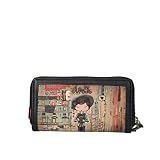 ✨Características: Tipo de cierre: Lengüeta Y Cremallera Bolsillos: Int. Multi Bolsillos Tipo de asa: No tiene Medidas (Largo x Alto x Ancho): 18cm/10cm/3cm Composición interior: 70% PU-30% Polyester Composición exterior: 100% PU