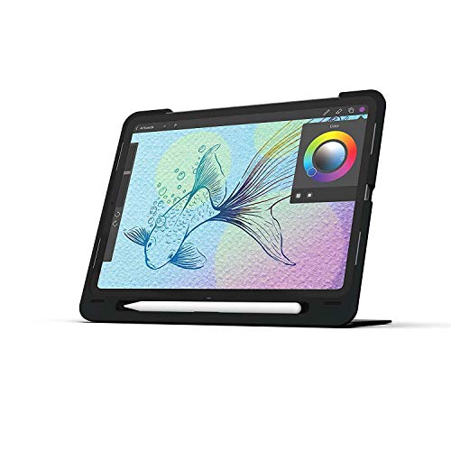 ZAGG Slim Book Go Wireless Keyboard Folio Case for Apple iPad Pro 11-inch (2018 Version) - Black