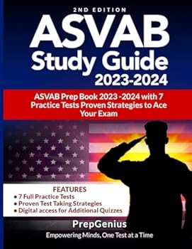 ASVAB Study Guide 2023-2024: ASVAB Prep Book 2023 -2024 with Practice Tests, Videos Online + Proven Strategies to Ace your Exam