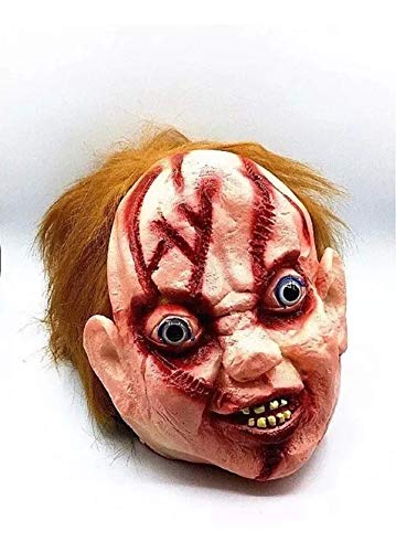 Máscara Chucky Boneco Assassino Fantasia Halloween Cosplay