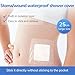 Heagimed 50pcs Ostomy Bag Shower Cover with Non Sticky Pad 10