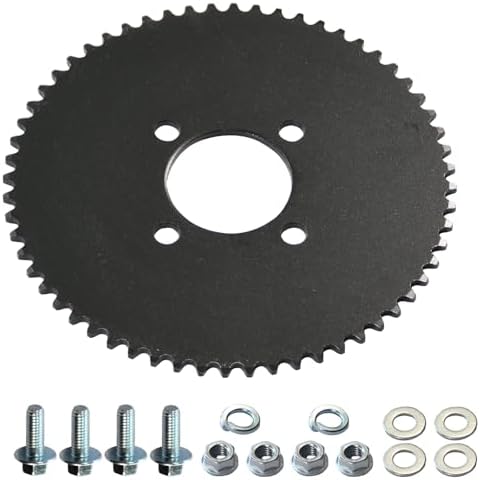JNDO Mini Bike Sprocket 60T Rear Sprocket 35 Chain for Predator 79cc/212cc/420cc Engines Mini Bikes Go Karts & Drift Trikes Cover