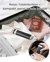 Betife Tablettenbox 7 Tage, BPA Frei Pillendose Klein Für Unterwegs – Ansicht 7