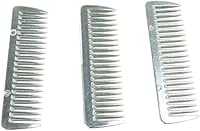 Algopix Similar Product 16 - SXYH 3PCS Stainless Metal Pulling Combs