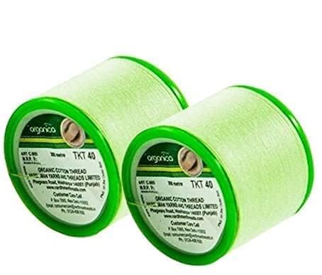 2Pcs Organic Cotton Eyebrow Hair Remover Threading Thread, 300m Each Spool, for Girls-image-11