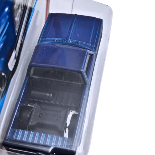 Image of Hot Wheels 1:64 Scale 83 Chevy Silverado Then and Now for Ages 3 and Up by Small CLAP (Blue)