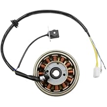 12 Coil Ignition Magneto Stator Flywheel Rotor Kit, 5 Wire Copper DC Stators Replacement for GY6 50cc 125cc 150cc 4 Stroke ATV Quad Go Kart Scooter
